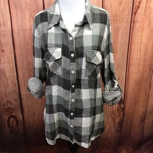 a.n.a Flannel Shirt